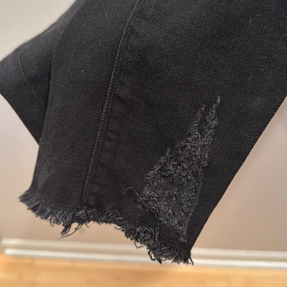 Zadig & Voltaire Eva Grunge Black Denim 27 - Picture 6 of 11